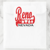 Reno Nevada Quadratischer Aufkleber (Tasche)