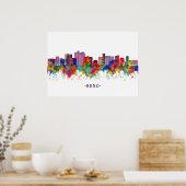 Reno Nevada Skyline Poster (Küche)