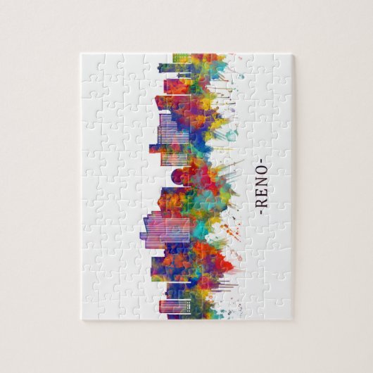 Reno Nevada Skyline Puzzle (Vertikal)