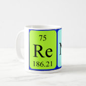Reno Periodenname Tasse (Vorderseite Links)