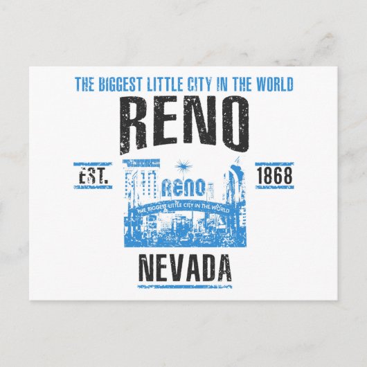 Reno Postkarte (Vorderseite)