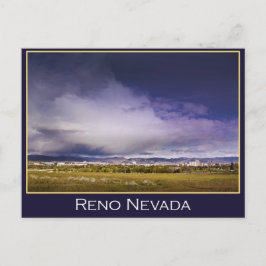 Reno-Powerwolkenpostkarte Postkarte
