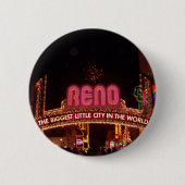 Reno-Schild Button (Vorderseite)