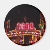 Reno-Schild Magnet (Vorne)
