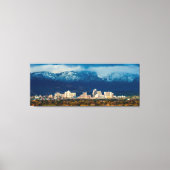 Reno Skyline Fall und Snow Pano auf Leinwand (Vorderseite)