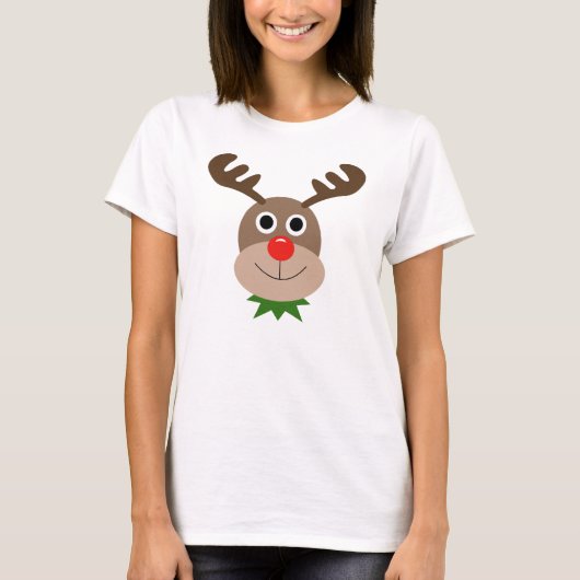 Reno sonriente T-Shirt (Vorderseite)