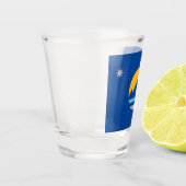 Reno-Stadtflagge Schnapsglas (Links)