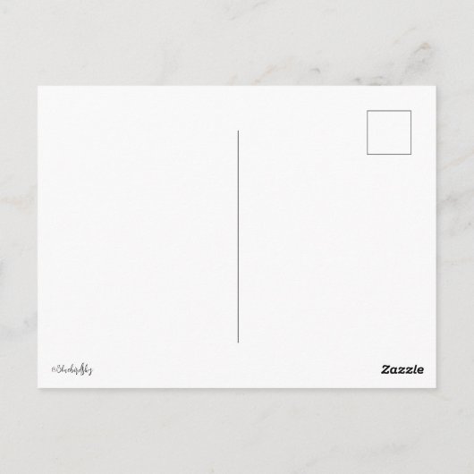 Reno Sunset Postkarte (Rückseite)