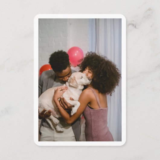 Reno Wedding Skyline kleine Details QR Code UAWG Begleitkarte (Rückseite)