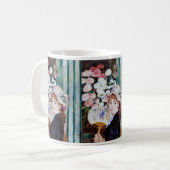 Renoir , 団扇を持つ少女 kaffeetasse (Vorderseite Links)