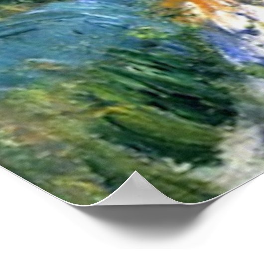 Renoir - Algerische Landschaft Poster (Ecke)