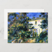 Renoir - Algerische Landschaft Postkarte (Vorne/Hinten)