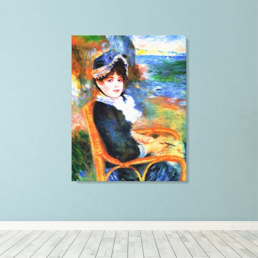 Renoir - Am Meer Leinwanddruck (Insitu (Holzboden))