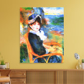 Renoir - Am Meer Leinwanddruck (Insitu (Wohnzimmer))