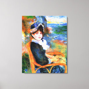 Renoir - Am Meer Leinwanddruck