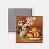 Renoir - Äpfel und Blume Magnet (Vorderseite/Rückseite)