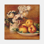 Renoir - Äpfel und Blume Magnet (Vorne)