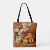 Renoir - Äpfel und Blume Tasche (Rückseite)
