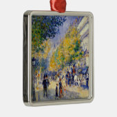 Renoir Art: Das Gemälde der Großen Boulevards Ornament Aus Metall (Rechts)