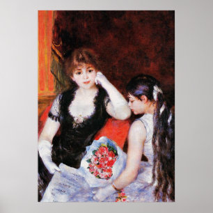 Renoir - Auf dem Konzert-Kartenhaus in der Oper Poster