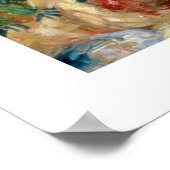 Renoir - Auf der Terrasse Poster (Ecke)