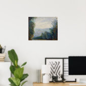 Renoir Auvers Valley Oise River Painting Poster (Heimbüro)