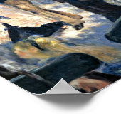 Renoir - Bal du Moulin de la Galette Poster (Ecke)