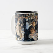 Renoir - Bal du Moulin de la Galette Zweifarbige Tasse (Vorderseite Links)