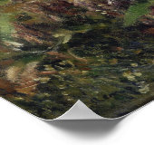 Renoir - Bananenbaumfeld Poster (Ecke)