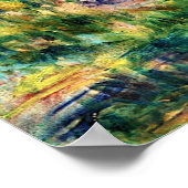 Renoir - Blaue Landschaft Poster (Ecke)