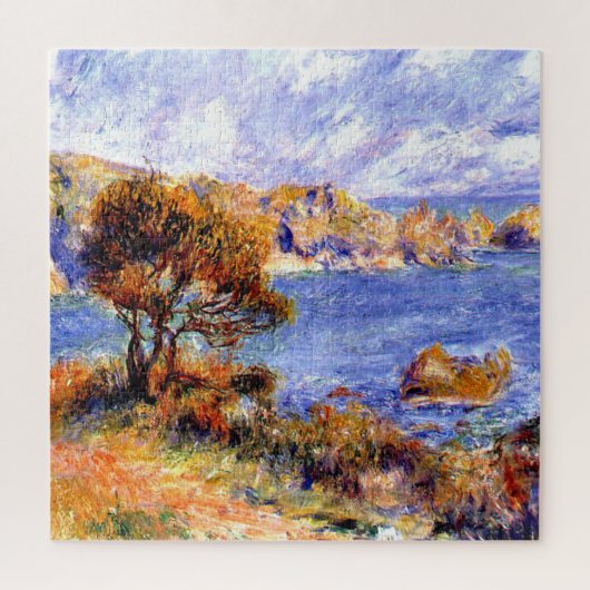 Renoir - Blick auf Guernsey Puzzle (Vertikal)