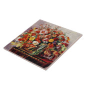 Renoir - Blumenkorb Fliese (Seite)