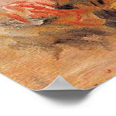 Renoir - Blumenvase, 1884, Poster (Ecke)