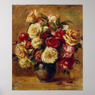 Renoir - Bouquet der Rose 1909 Poster