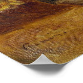 Renoir - Bouquet der Rose 1909 Poster (Ecke)