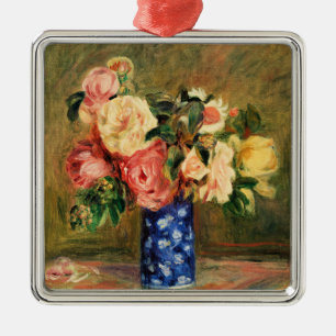 Renoir - Bouquet of Roses Ornament Aus Metall