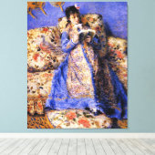 Renoir - Camille Monet Reading, Leinwanddruck (Insitu (Holzboden))