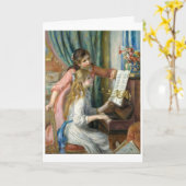 Renoir Card Karte (Gelbe Blume)