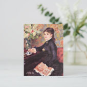 Renoir - Cup of Chocolate, 1878 Postkarte (Stehend Vorderseite)