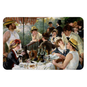 Renoir: Das Boating-Party-Mittagessen Magnet