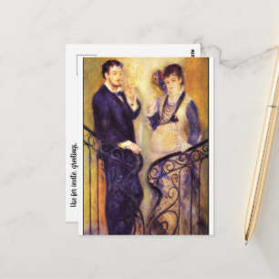 Renoir Das Erwartete Paar Postkarte