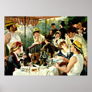 Renoir: Das Mittagessen des Party Poster