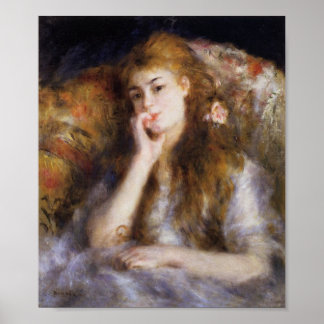 Renoir, der Denker Poster