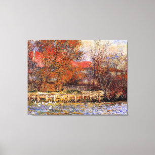 Renoir - Der Ententeich, Leinwanddruck