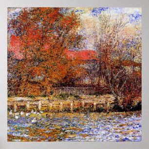 Renoir - Der Ententeich, Poster
