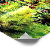 Renoir - Der Rose-Garten von Wargemont Poster (Ecke)