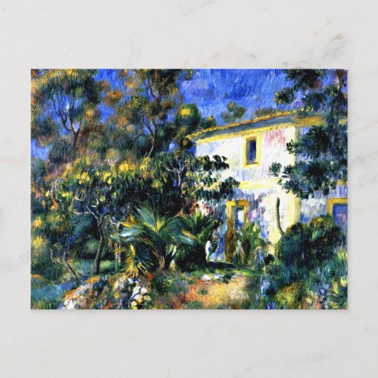 Renoir: Die algerische Landschaft Postkarte (Vorderseite)