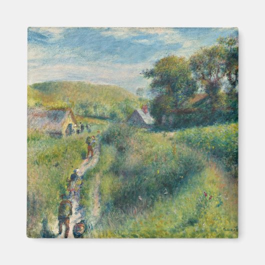 Renoir - Die Mussel-Ernte Magnet (Vorne)