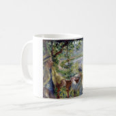 Renoir: Durch das Wasser, Kaffeetasse (Vorderseite Links)