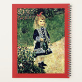 Renoir - Ein Mädchen mit einer Gießkanne, Planer (Rückseite)